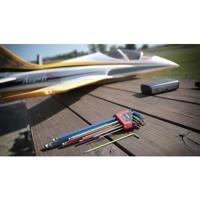 Wiha 369080F Stiftsleutel Zeskantkogelkop met oplichtende kleuren 8.0 mm x 206 mm - 41901 - thumbnail