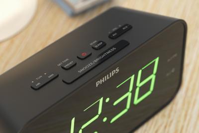 Philips TAR3306/12 Klokradio Zwart