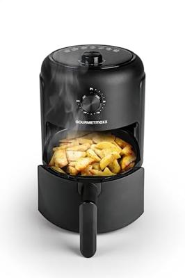 GourmetMaxx Heißluft-Fritteuse Mechanisch 2,3l Airfryer 1000 W Zwart GourmetMaxx Heißluft-Fritteuse Mechanisch 2,3l Airfryer 1000 W Zwart