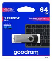 Goodram UTS3 USB flash drive 64 GB USB Type-A 3.2 Gen 1 (3.1 Gen 1) Zwart - thumbnail
