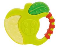 Chicco bijtring Appel junior 7,5 x 8,5 cm siliconen - thumbnail