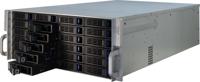 Inter-Tech IPC 4U-4424 Rack Zwart, Zilver - thumbnail