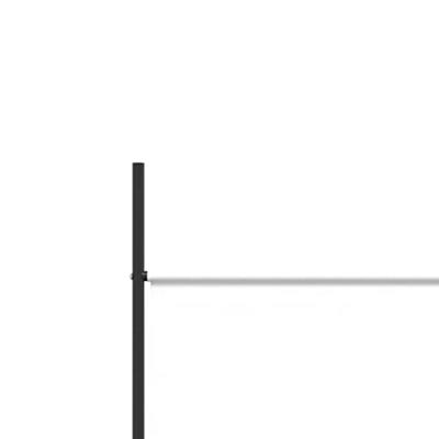 Kamerscherm met 5 panelen 250x200 cm stof wit Kamerscherm met 5 panelen 250x200 cm stof wit