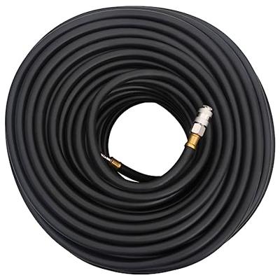 VidaXL Luchtslang hybride 0,6'' 20 m rubber en pvc zwart