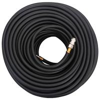 VidaXL Luchtslang hybride 0,6&apos;&apos; 20 m rubber en pvc zwart - thumbnail