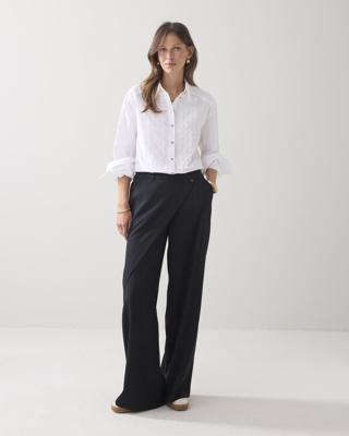 Summum Trousers Fluid 4s2893-11851 Broek 990 Black