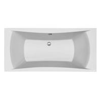 Plieger Duo Ligbad Temple Acryl 190x90x47 cm Wit - thumbnail