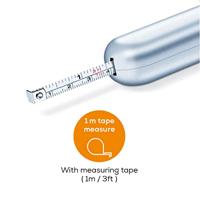 Beurer 732.12 Kofferweegschaal Weegbereik (max.) 40 kg Resolutie 10 g Zilver - thumbnail