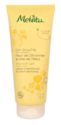 Melvita Shower Gel Lemon Tree Flower & Lime Tree Honey 200ml Melvita Shower Gel Lemon Tree Flower & Lime Tree Honey 200ml