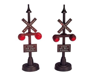 Kerstfiguur Railway stop light LEMAX - Lemax