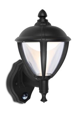 Lutec Unite LED-Sensorlamp (zwart) Lutec Unite LED-Sensorlamp (zwart)