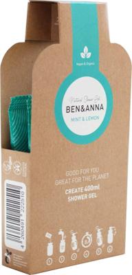 Ben & Anna Showergel flakes mint & lemon 2 Stuks Ben & Anna Showergel flakes mint & lemon 2 Stuks