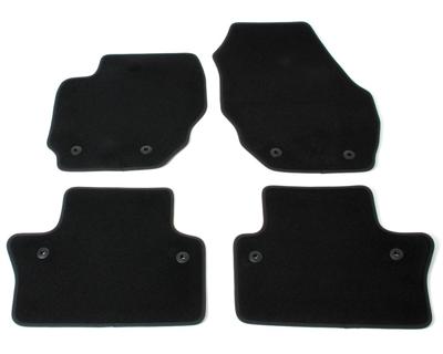 Automatten op maat - zwart velours - Volvo V70 2007-2016