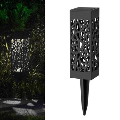 Outdoor uitholling uit zonne-energie tuin gazon lamp (wit licht) Outdoor uitholling uit zonne-energie tuin gazon lamp (wit licht)