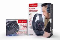 Stereo Bluetooth headset met LED lichteffect - thumbnail