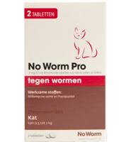 No Worm Pro Kleine Kat & Kitten 2 tabletten - thumbnail