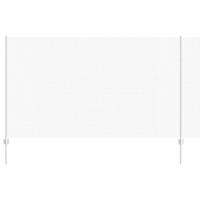 VidaXL Hek met paal zilver 1,4 x 25 m staal - thumbnail