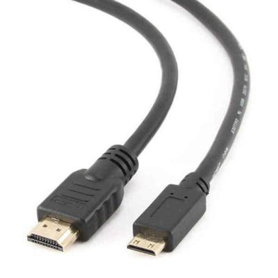 Kabel HDMI naar Mini HDMI GEMBIRD 4K Ultra HD Zwart Afmeting 3 m
