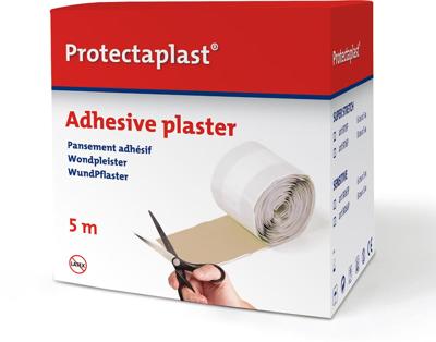 Elastische pleister protectaplast bruin 6cmx5m