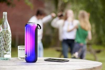 180° draadloze lichtluidspreker - BIGBEN - PARTYBTTUBEBK 180° draadloze lichtluidspreker - BIGBEN - PARTYBTTUBEBK