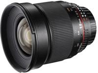 Walimex Pro 16mm 1:2.2 VCSC video- en foto groothoeklens voor Sony E lensbajonet zwart (voor APS-C-sensor berekend, IF, traploze diafragmainstelling, incl. beschermdeksel en lenszak) - thumbnail