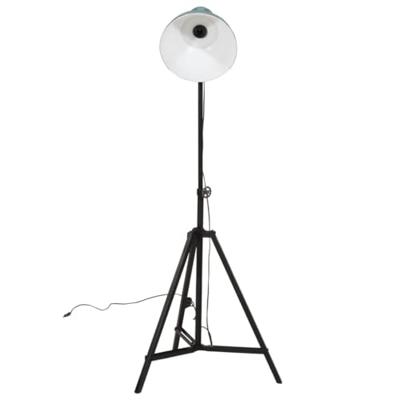 VidaXL Vloerlamp 25 w e27 61x61x90/150 cm verweerd blauw VidaXL Vloerlamp 25 w e27 61x61x90/150 cm verweerd blauw