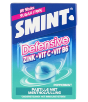 Smint Defensive Peppermint Suikervrij Pastille - thumbnail
