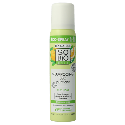 So Bio Etic Purifying dry shampoo yuzu 100 Milliliter