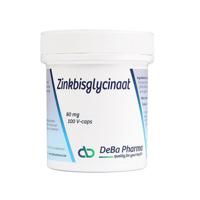 DeBa Pharma Zinkbisglycinaat 100 Vegetarische Capsules - thumbnail