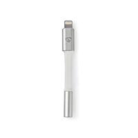 Nedis Lightning-Adapter | Apple Lightning 8- Pins naar 3,5 mm Female | 0.15 m | Aluminium | 1 stuks - CCTB39950AL015 CCTB39950AL015 - thumbnail