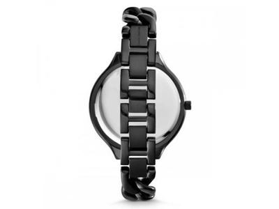 Michael Kors Dameshorloge Black Slim Runway Chain MK3317