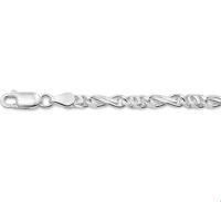 TFT Armband Zilver Valkenoog 4,5 mm 19 cm - thumbnail