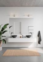 Wandlamp badkamer zwart boven spiegel Nordlux Tinia - thumbnail