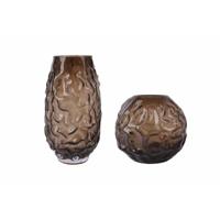 Vaas Home ESPRIT Donkerbruin Kristal Modern 21,5 x 21,5 x 19 cm - thumbnail