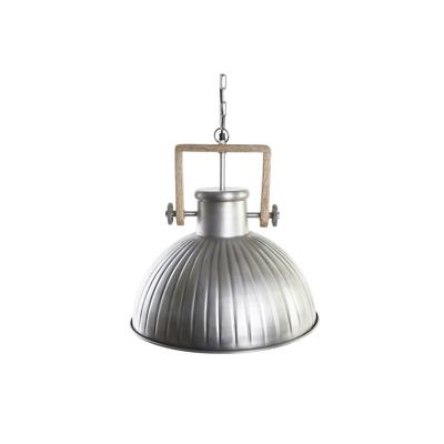 Plafondlamp DKD Home Decor Bruin Zilverkleurig Ijzer Mangohout 50 W 41 x 41 x 40 cm Plafondlamp DKD Home Decor Bruin Zilverkleurig Ijzer Mangohout 50 W 41 x 41 x 40 cm