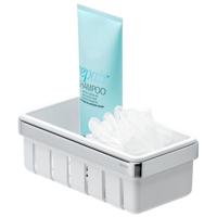 Geesa Frame Douchemand 21cm Wit / Chroom 918801-02 - thumbnail