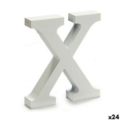 Brief Pincello X Wit 2 x 16 x 14,5 cm (24 Stuks)