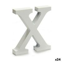 Brief Pincello X Wit 2 x 16 x 14,5 cm (24 Stuks) - thumbnail