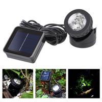 Outdoor Solar Spotlight zwembad tuinverlichting landschap dual-use IP65 Solar LED licht - thumbnail