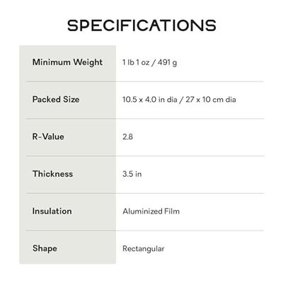 Nemo Tensor Trail Regular Wide Slaapmat Mango/Huckleberry Regular