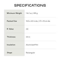 Nemo Tensor Trail Regular Wide Slaapmat Mango/Huckleberry Regular - thumbnail