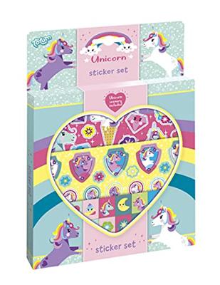 Totum eenhoorn stickerset