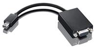 Lenovo 0A36536 video kabel adapter VGA (D-Sub) Mini DisplayPort Zwart - thumbnail