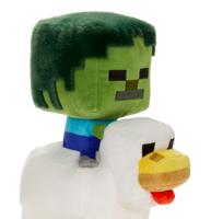 Minecraft Deluxe Pluche - Chicken Jockey - thumbnail