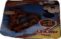 Folieballon Cijfer 4 Mickey Mouse Rood (66cm) - thumbnail