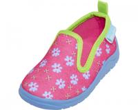 Playshoes pantoffels Bloemetjes Fuchsia-28-29 - thumbnail