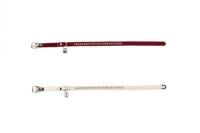 Kattenbandje Swarovski - Beige - thumbnail