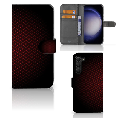 Samsung Galaxy S23 Plus | Telefoon Hoesje | Geruit Rood Samsung Galaxy S23 Plus | Telefoon Hoesje | Geruit Rood