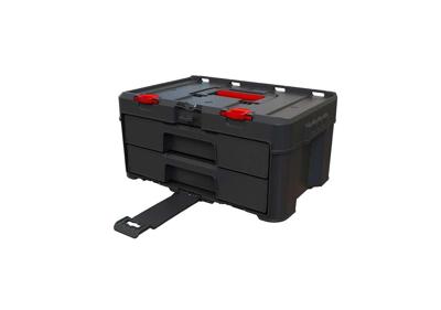 Gereedschapskoffer KETER Stack'N'Roll (17210832/253384) 2 laden Zwart