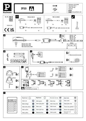 Paulmann SimpLED 78979 LED-strip complete set Met connector (male) 12 V 7.5 m RGB 1 stuk(s) Paulmann SimpLED 78979 LED-strip complete set Met connector (male) 12 V 7.5 m RGB 1 stuk(s)